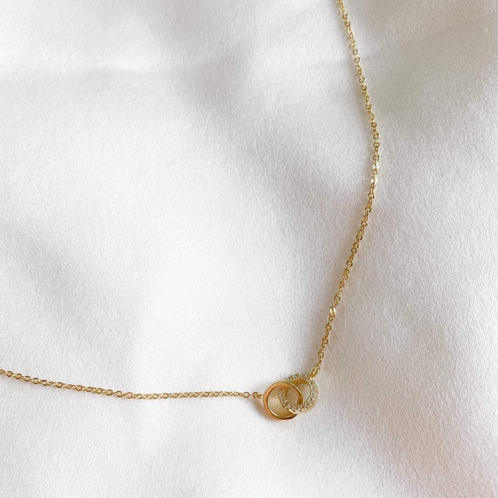 LE sensor 14k gold plated Giselle Necklace